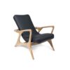 Кресло "Rivera Collection" с мягкими элементами из текстиля и экокожи