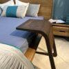 Кровать «Intrigo» и приставной столик «Rivera Collection»